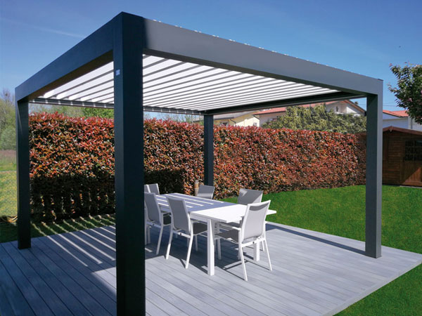 pergola pompeiana alluminio